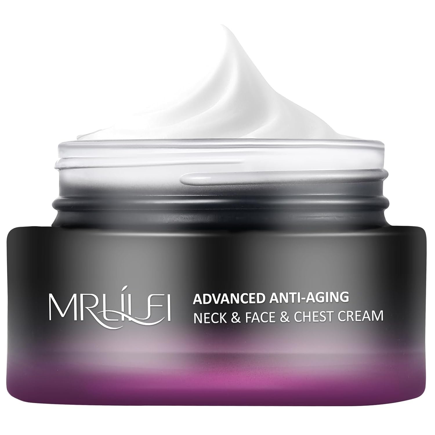 MRLILEI Tightening & Lifting Neck Cream, Advanced Anti-Aging Face Moisturizer, 4 in 1 Neck Moisturizer Cream,Reduces Fine Lines & Wrinkles for Neck & Face & Chest – 1.7 fl.oz.
