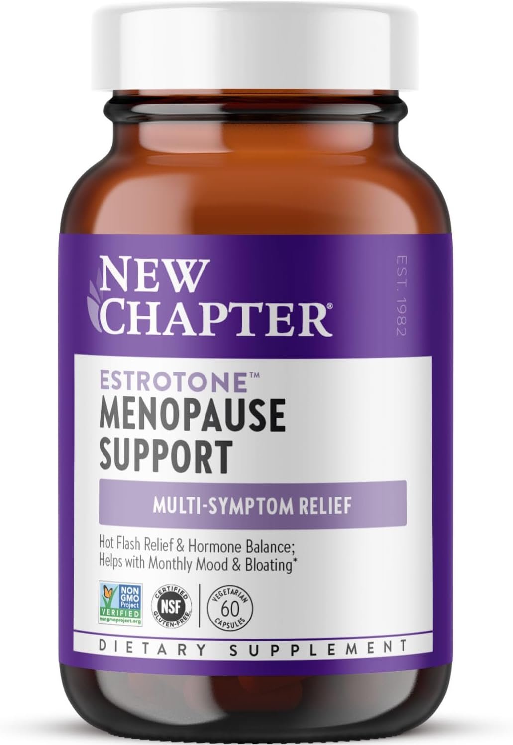 New Chapter Estrotone Menopause Supplement, 60 Count