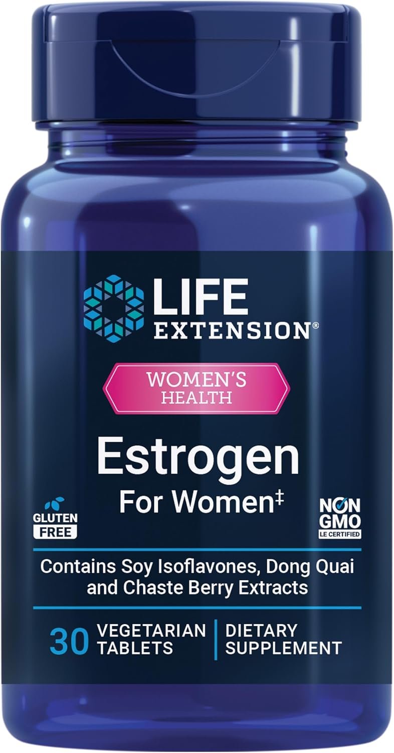 Life Extension Estrogen for Women, Chasteberry Extract, 30 Tablets