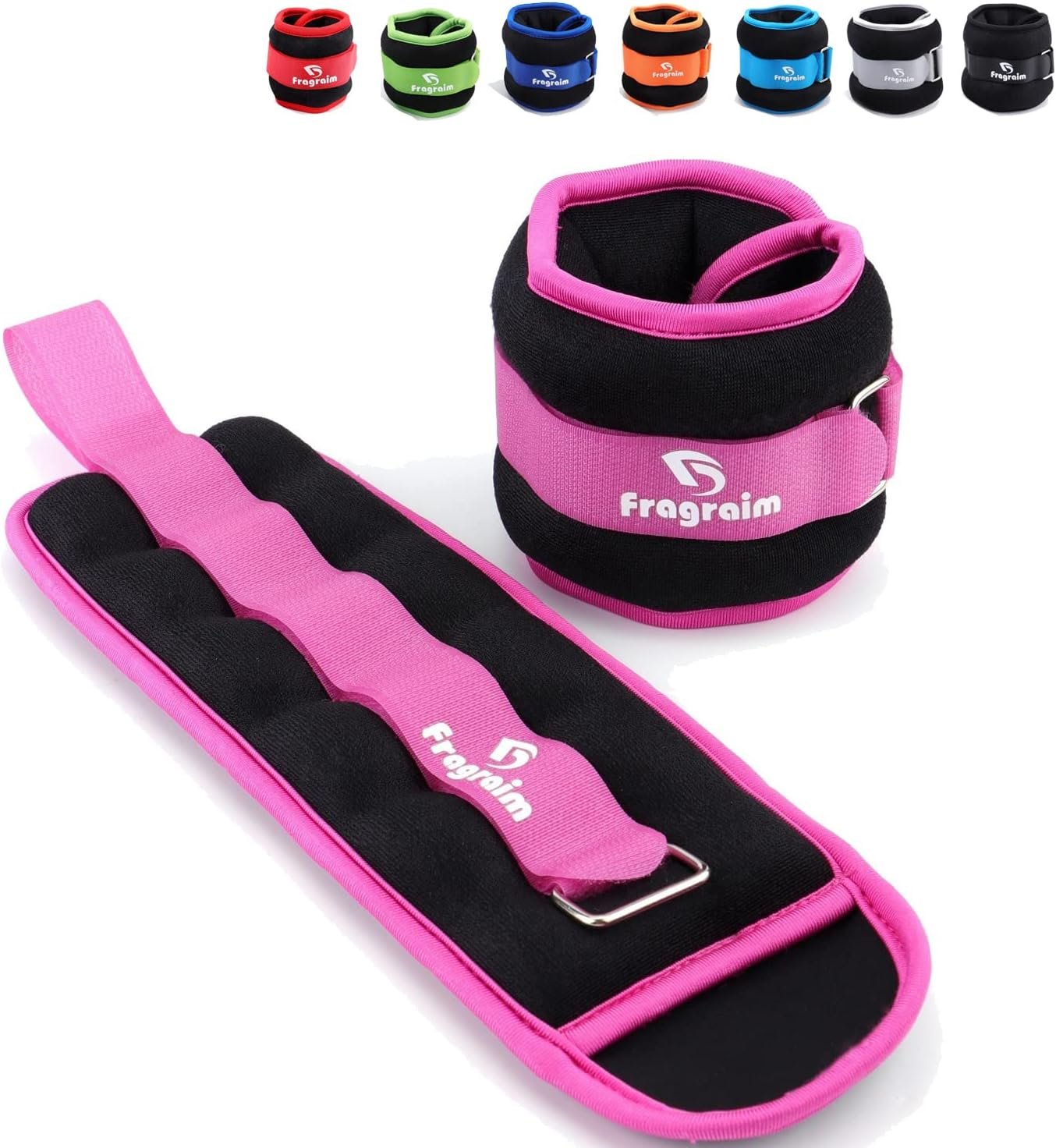 Ankle Weights for Women and Men – 1/2/3/4/6/8/10/12/15/20 LB Pair Options