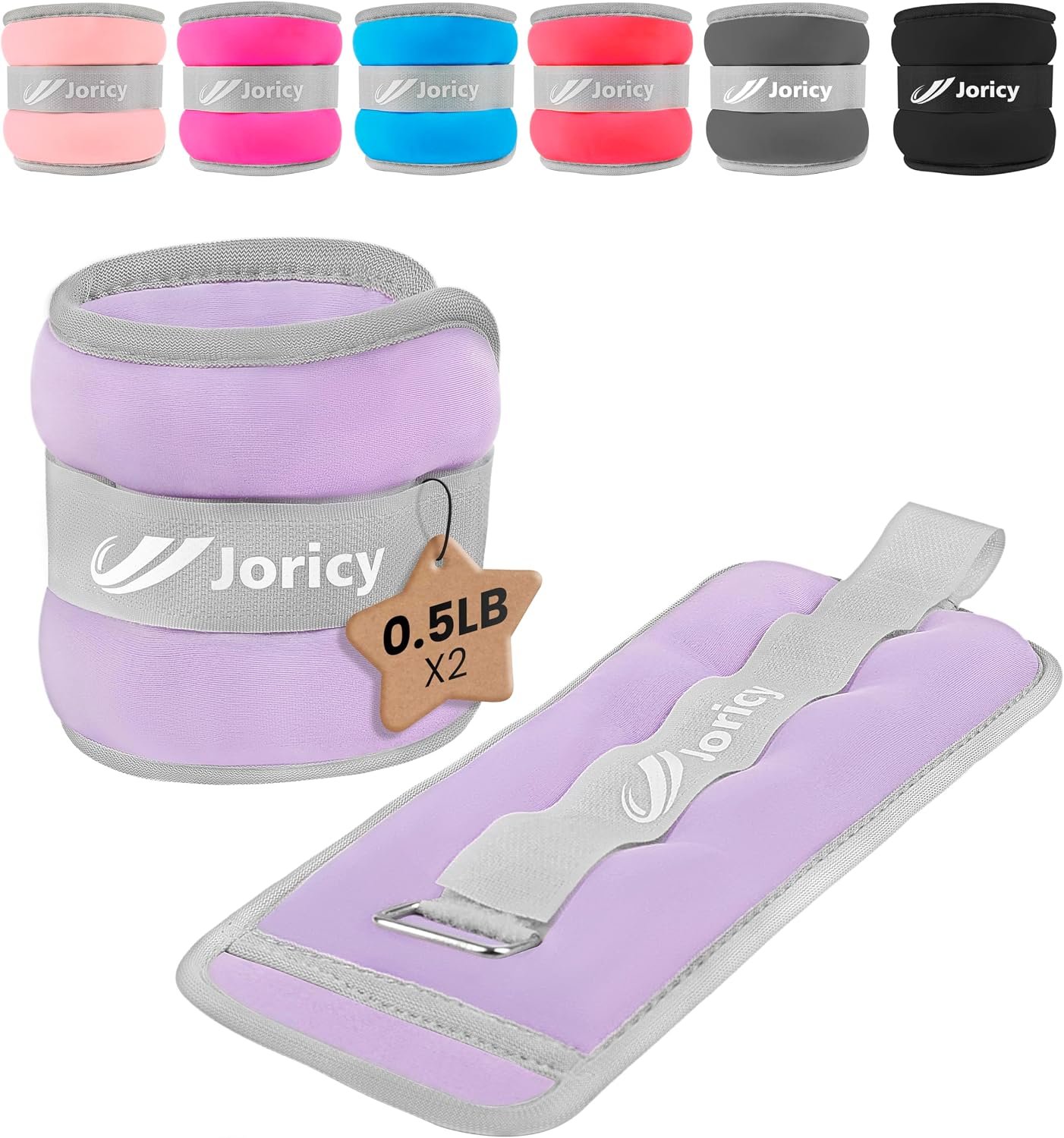 Ankle Weights A Pair of 1/2/3/4/6/8/10/12/20 LBS Wrist Leg Arm Weights for Women Men with Straps, Strength weighted for Physical Therapy Running Walking Home Fitness Gym Workout Weight Loss
