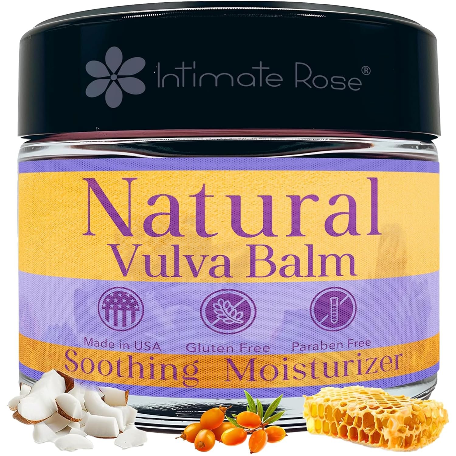 Vulva Balm & Organic Vaginal Moisturizer for Women – Hydrates and Soothes