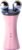 Microcurrent Facial Device, nhances The Ability to Lift The Face and Tighten The Skin,Facial Wrinkle Equipment,Face Massager Electric Face Lifting, Microcurrent Facial Device for Face and Neck (Pink)