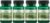 Swanson Soy-Free Genistein Supplement, 125 mg, 60 Vegan Capsules, 4 Pack