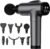 OLsky Massage Gun Deep Tissue 30 Speeds 9 Attachments Handheld (Grey)