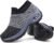 Slow Man Women’s Walking Shoes Sock Sneakers – Mesh Slip On Air Cushion Lady Girls Modern Jazz Dance Easy Shoes Platform Loafers