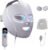 Shark CryoGlow LED Face Mask, Red Light Therapy, Under-Eye Cooling, FW312PL