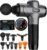 TOLOCO Massage Gun, Back Massager 10 Replacement Head for Pain Relief Deep Tissue, Percussion Massage Guns 7 Speed Level Super Quiet Electric Massager Fathers Day Dad Gifts, Carbon