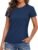 MAGCOMSEN Women’s Workout Tops Short Sleeve Shirts UPF 50+ Quick Dry Athletic Sun Protection Rash Guard for Women