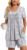 TAOHUADAO 2 Piece Women’s Short Sleeve Pajama Sets, Lounge Sleepwear Ladies Pjs Sets with Pockets