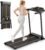 Treadmills for Home Walking Pad – Foldable Treadmill Under Desk with Handle Bar 0.6-6.2 MPH Portable Folding Pads Compact Running Machine Quiet Lightweight