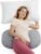 Momcozy Portable Pregnancy Pillow – Adjustable W Shaped Maternity Pillow