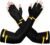 Long Copper Compression Arthritis Gloves for Women & Men, Medical Arm & Hand Compression Gloves, Fingerless Pressuse Gloves, Hand Support Sleeves for Carpal Tunnel, Lymphedema, Hand Pain, Edema
