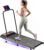 Walking Pad Treadmill with Handle Bar, 8% Incline Under Desk Treadmill | 2.5HP Quiet Motor, 265 lb Capacity, 0.6-4 MPH Speed, 15 x 35.4 in Belt, Compact for Home Office and Small Spaces