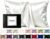 Mulberry Silk Pillow Cases for Hair and Skin, Standard, Ivory, 1 pc