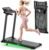 Treadmills for Home, Walking Pad with Incline, Caminadoras para Hacer Ejercicio, 0.6-6.2 MPH Portable Foldable Under Desk Caminadora, Eléctrica Casa Tredmill, Folding Compact Running Machine