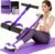Pedal Resistance Band with Handle, Foot Pedal Resistance Band for Women, Multifunction Exercise Bands for Home Gym Full Body & Working Out