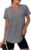 XIEERDUO Womens Workout Tops Short Sleeve Shirts Sun Protection UPF 50+ Quick Dry Outfits for Hiking Running V Neck S-3XL