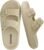 CUSHIONAIRE Fame Pillow Recovery Sandals for Women, Adjustable Double Buckle Waterproof EVA Cloud Slides for Women