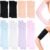 SATINIOR 8 Pairs Sun Protection Cooling Arm Sleeves Upper Compression Sleeve Plus Size Slimming Arm Shaper Wrap for Women