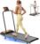 Under Desk Treadmill with Incline, Portable Walking Pad with Handlebar