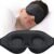 MABAO Sleep Mask for Side Sleeper, Eye Mask for Sleeping Women Men, Black