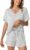 LazyCozy Women’s Bamboo Viscose Cooling Striped Pajama Set