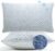Cooling Memory Foam Pillows Queen Size Set of 2, Neck Support