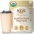 KOS Plant Based Protein Powder, Vanilla USDA Organic – Low Carb Pea Protein Blend, Vegan Superfood Rich in Vitamins & Minerals – Keto, Soy, Dairy Free – Meal Replacement for Women & Men – 10 Servings