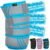 Vive Knee Ice Pack Wrap – Cold/Hot Gel Compression Brace for Pain Relief