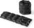 Amazon Basics Adjustable Ankle Weights for Men & Women, for Workouts, Resistance Training, Walking, Black