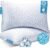 QUTOOL Cooling Pillow for Sleeping, CertiPUR-US Shredded Memory Foam Queen Pillows Set of 2, Cool Pillow for Hot Sleepers Adjustable Firm Pillow for Side, Back, Stomach Sleepers Soft Yet Support,White