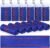 Hahafelt 6 Pack Baseball Cooling Towels, Blue Sports Towels with Bags, 40″x12″ Breathable Chilly Towel, Microfiber Towel for Baseball Sport Team Gift