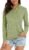 MAGCOMSEN Women’s UPF 50+ Sun Shirts Long Sleeve 1/4 Zip Pullover Quick Dry Workout Hiking Tops Running Athletic Shirts