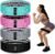 Resistance Bands for Working Out, 4 Levels Exercise Bands for Women & Men, Elastic Workout Band for Physical Therapy, Fabric Booty Band for Gym, Yoga, Pilates, Leg Training