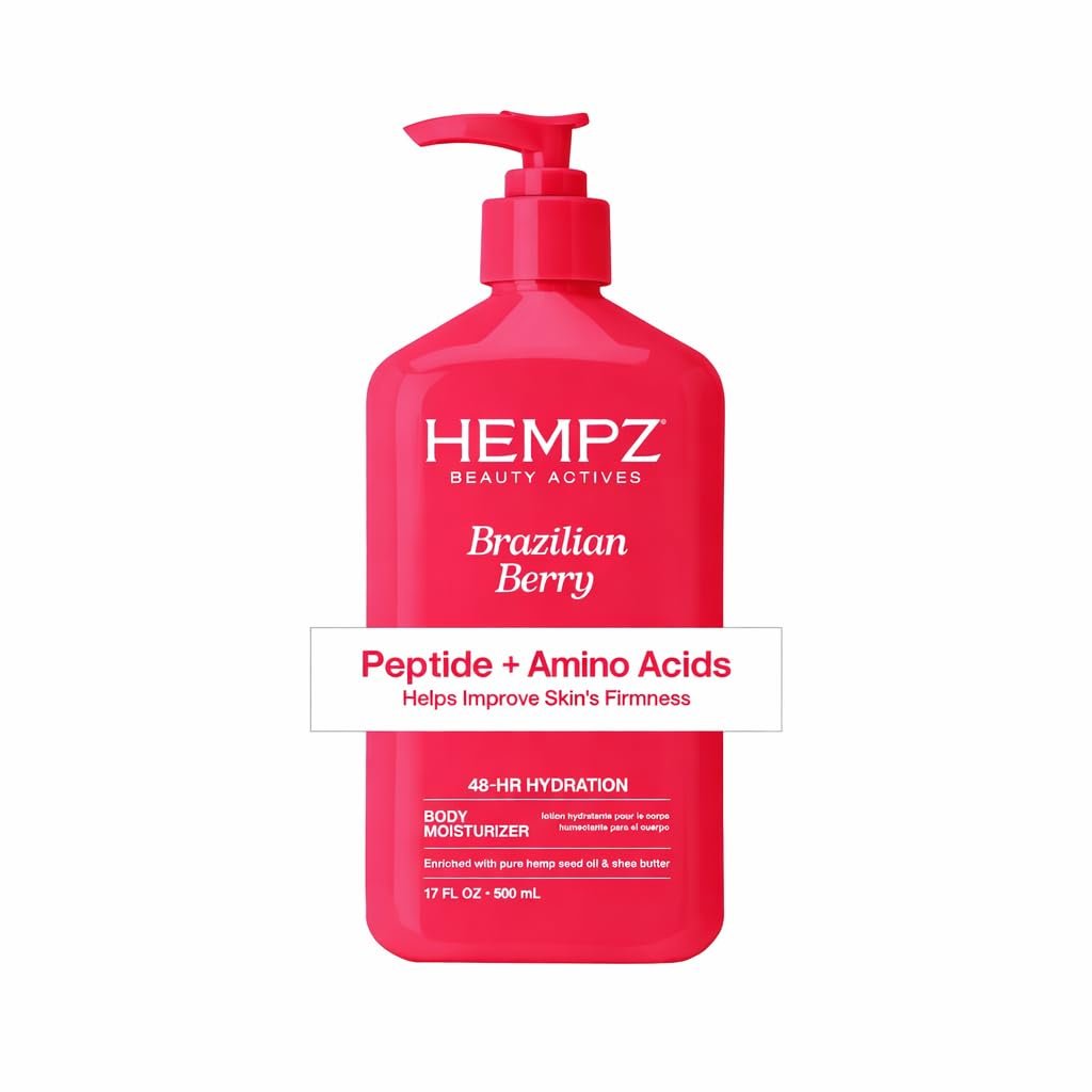 Hempz Brazilian Berry Moisturizing Body Lotion – 17 Fl Oz