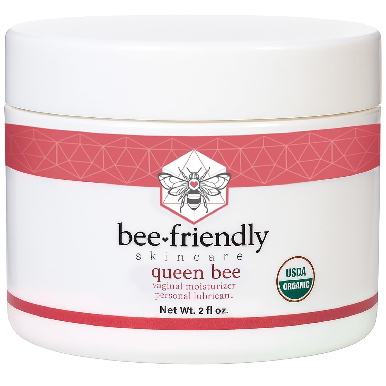 BeeFriendly® Organic Vaginal Moisturizer, USDA Certified, 2 oz
