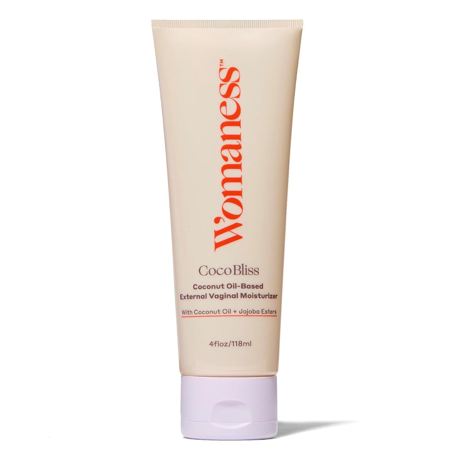 Womaness Coco Bliss Vaginal Moisturizer – Coconut Cream, 4oz