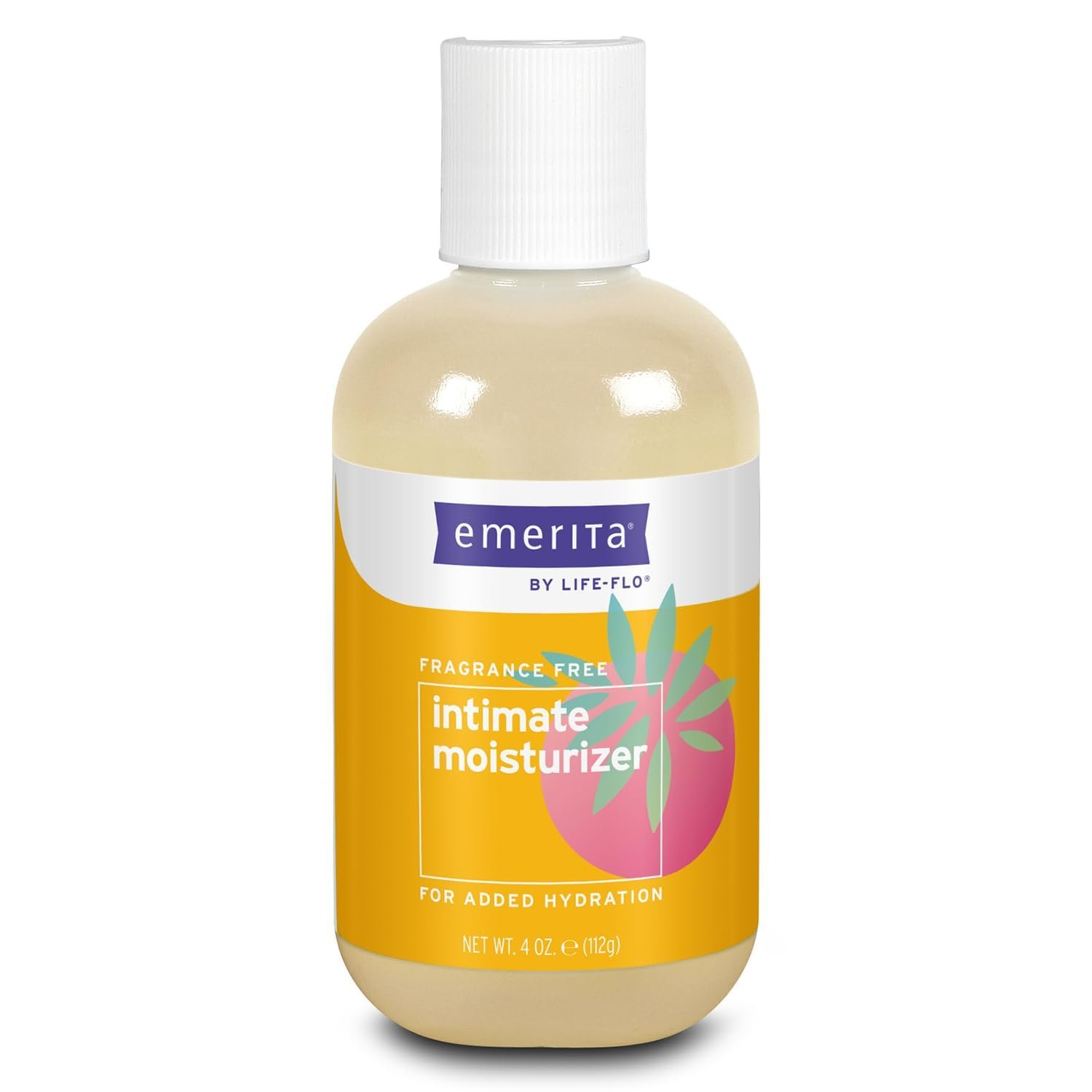Emerita Intimate Moisturizer, Personal Care for Vaginal Dryness, 4 fl oz