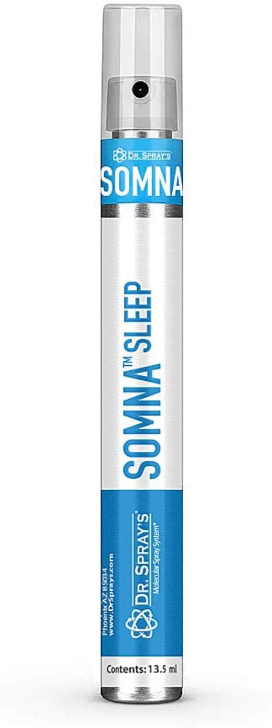 Dr. Spray’s Somna Melatonin Spray – Spearmint Flavor, Non-GMO, 30-Day Supply