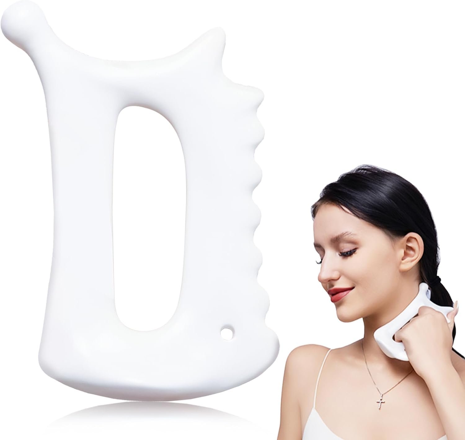 Body Gua Sha Tool,6-in-1 Gua Sha Facial Tools for Lymphatic Drainage