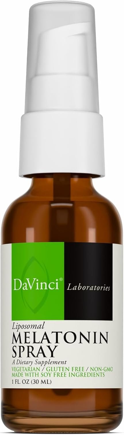 DAVINCI Labs Liposomal Melatonin Spray, 30 mL