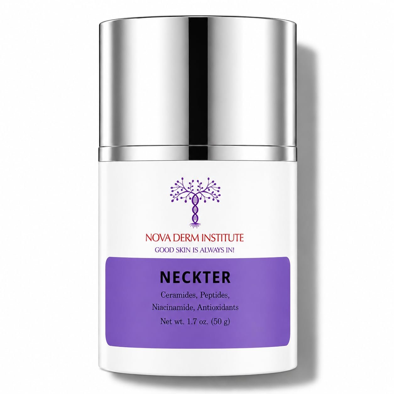 Neck Firming Cream – Neck Tightening Peptide Lift Smoothing & Tightening Cream for Face, Neck and Decolotte’- Made in USA (1.7 oz/ 50 gm)