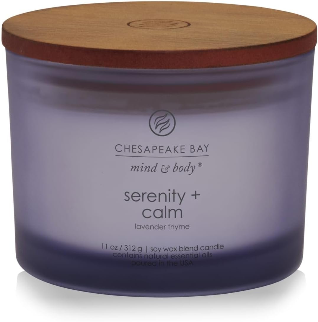 Chesapeake Bay Candle Mind & Body Collection Scented Candle, 11oz
