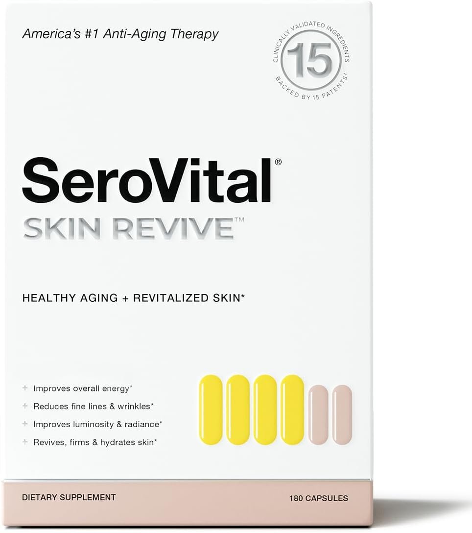 Skin Revive | Natural HGH Support | Collagen Support + Skin Hydration