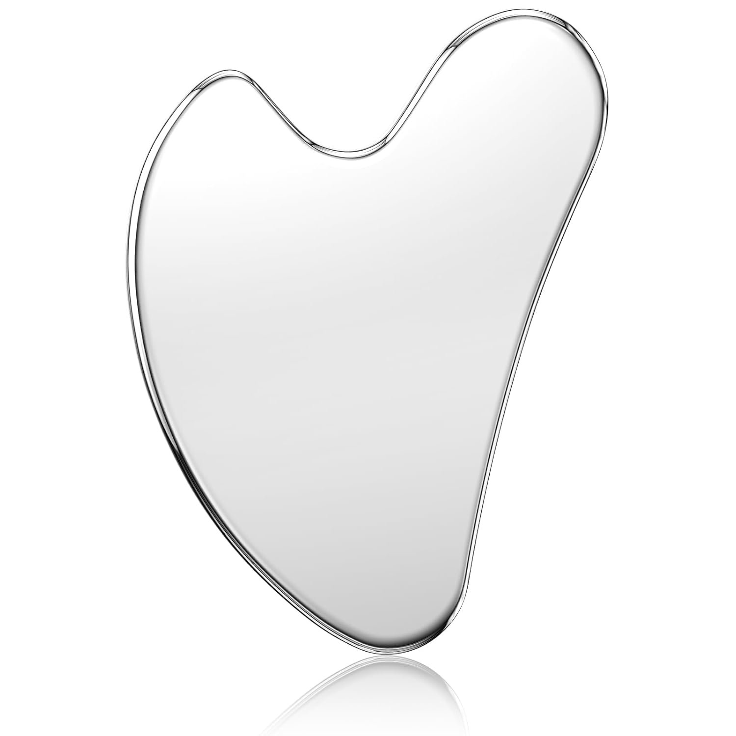 Stainless Steel Gua Sha Facial Tools, Upgrade Metal Gua-sha, Guasha Tool for Face and Body Treatment, Muscle Tension and Puffiness Relief for Guasha Tool, Skin Care Gifts for Women