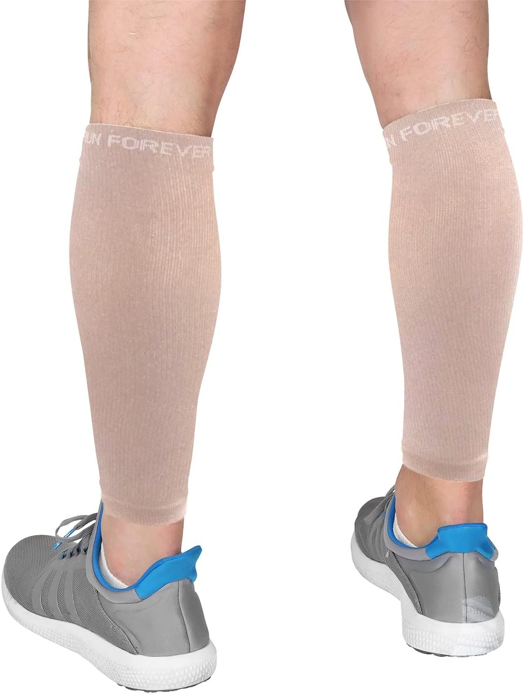 Run Forever Calf Compression Sleeve for Men & Women, 20-30mmHg Compression