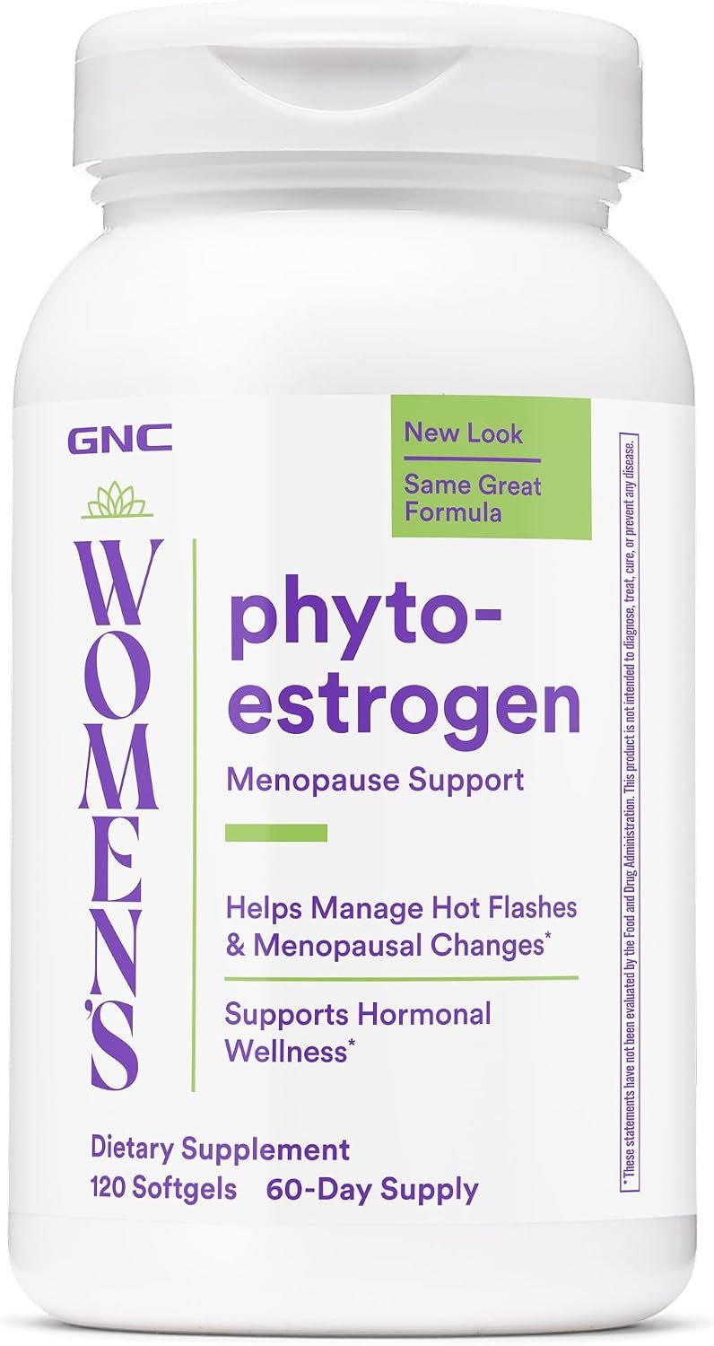 GNC Women’s Phytoestrogen Formula, 120 Count, 60 Servings