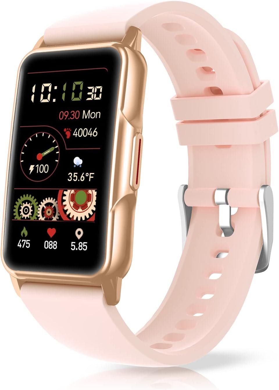 Fitness Tracker with Heart Rate Sleep Monitor Step Calorie Counter Pedometer