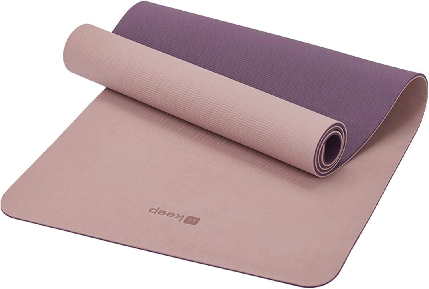 KEEP 72″ x 24″ Yoga Mat, 7mm Thick Non Slip TPE Mat